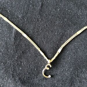 Vera Bradley initial necklace